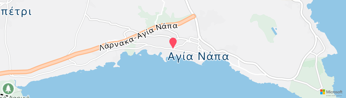 Map of the dive shop lucky divers