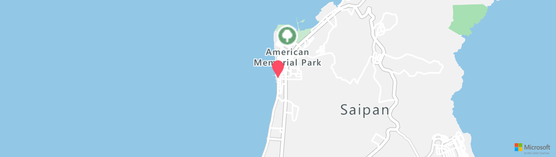 Map of the dive shop Dive Saipan