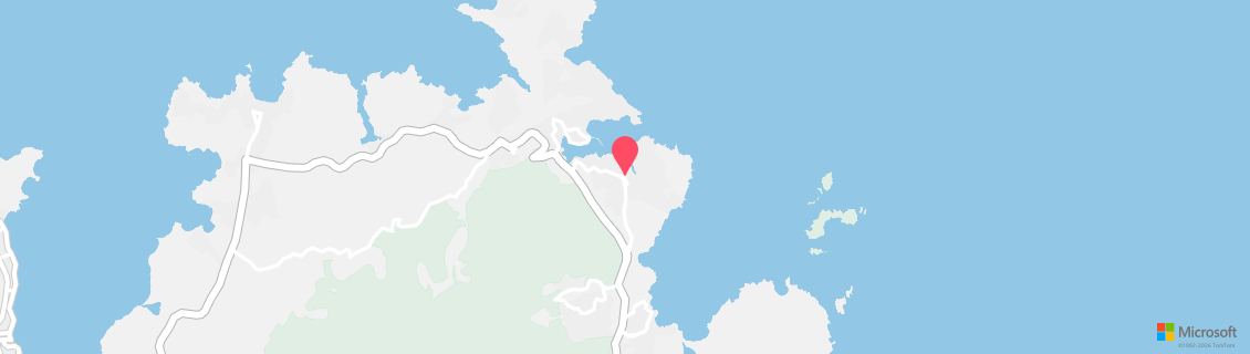 Map of the dive shop Orso Diving