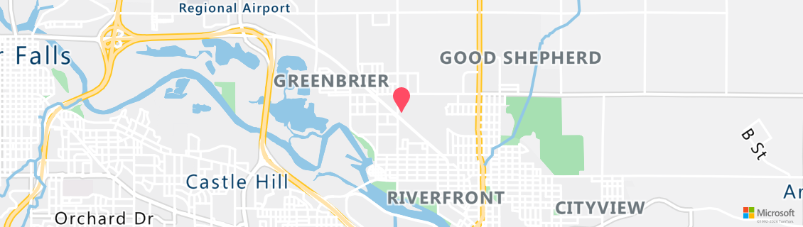 Map of the dive shop Scuba Too