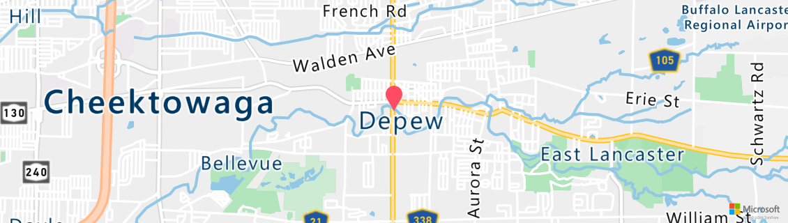 Map of the dive shop Discover Diving LLC