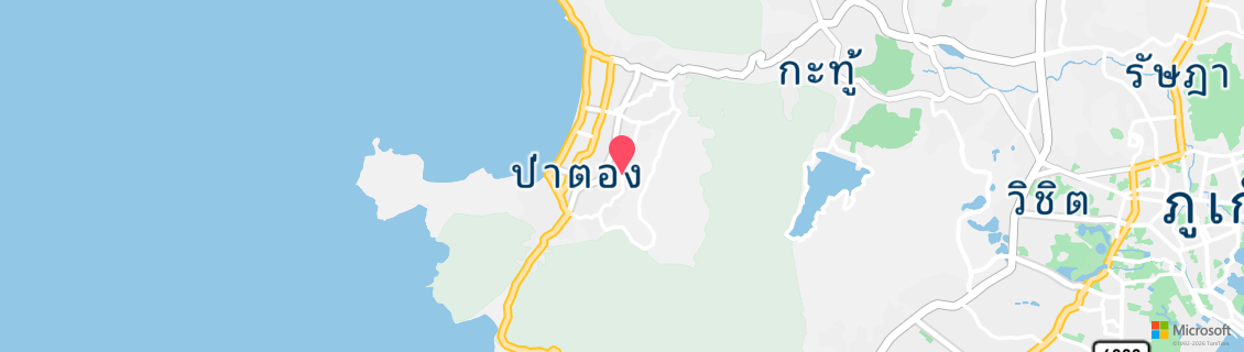 Map of the dive shop Aussie Divers Phuket