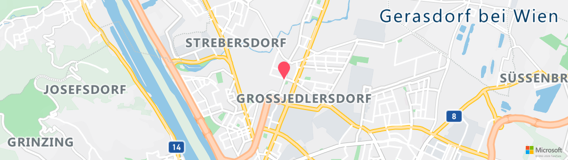 Map of the dive shop Tauchzentrum Wien