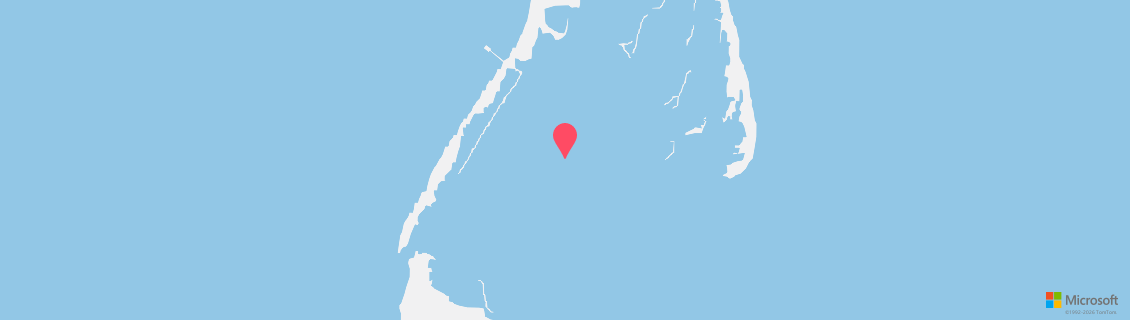 Map of the dive shop Bimini Undersea