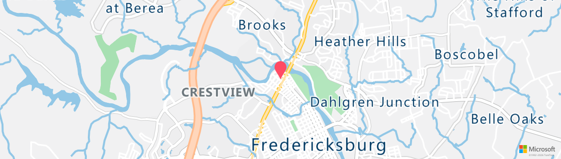 Map of the dive shop The SCUBA Shack