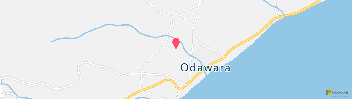 Map of the dive shop ドルフィンアイズダイビングスクール