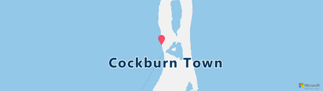 Map of the dive shop Blue Water Divers