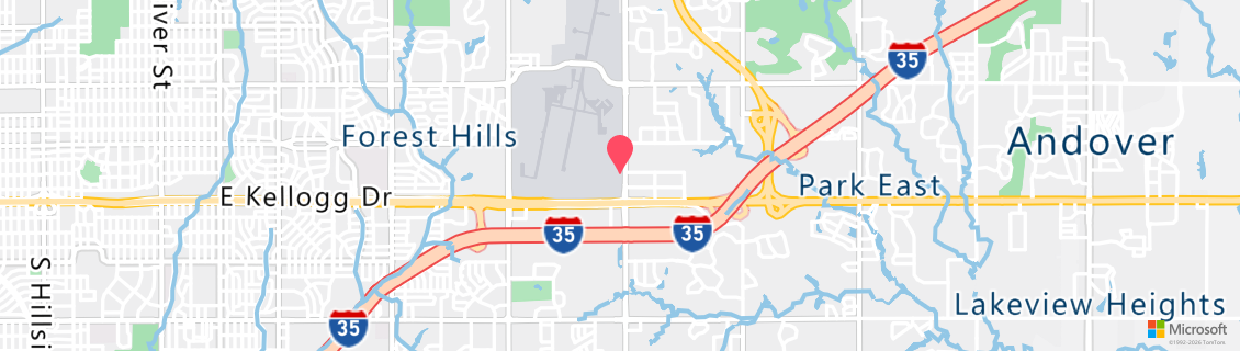 Map of the dive shop Amber Waves Diving Company, Inc