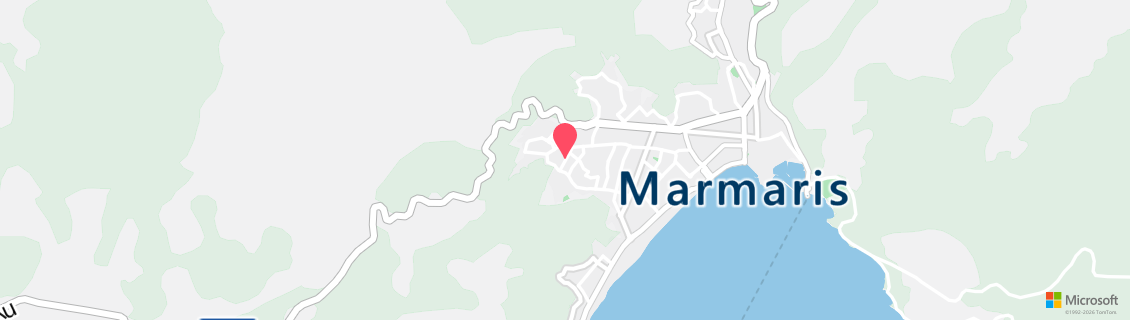 Map of the dive shop Paradise Diving Center